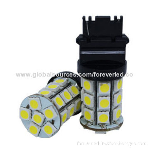 27-SMD-5050 3156 S25 Auto Car LED Light, Interior RV LED Lighting Wide Voltage of DC 8-30V